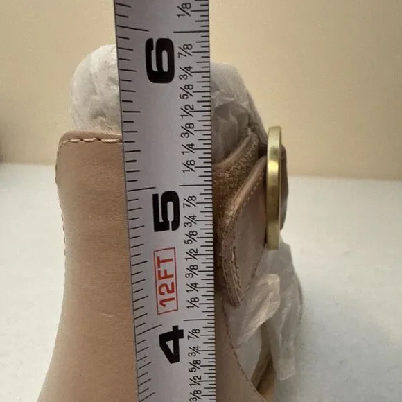 Earth Origins Womens Hera Sandals Pink Metallic Eco Calf Size 10 - Picture 10 of 16